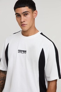 mens oversized boxy fit t shirt drop shoulder loose fit heavy cotton streetwear blank <b>tshirt</b> custom logo garment - Product Image 4