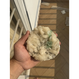 Premium Dark Green Apophyllite Stilbite <b>Crystal</b> <b>Cluster</b> Natural Mineral Specimen for Display and Decoration - Product Image 2
