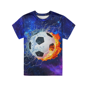 Camisetas Deportivas al por Mayor para Hombre, Diseño con Estampado de Fútbol, Camiseta de Manga Corta para Hombre, Impresión Bajo Demanda, Ropa para Hombre de Talla Grande - Product Image 4