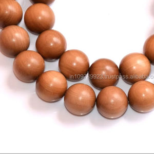 Collier de perles bouddhistes authentiques de 8 mm / Perles en bois de santal / Perles de chapelet - Product Image 4