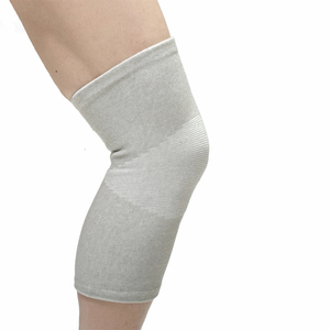 Custom Elastic Seamless Foldable <b>Knee</b> Protector Breathable Bamboo <b>Compression</b> Shin Leg Sleeves Charcoal Fibre Protection - Product Image 5