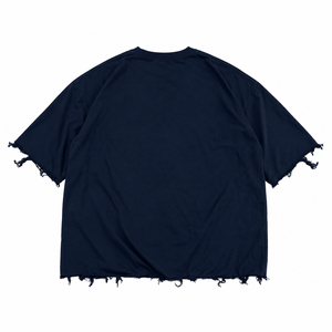 T-shirt graphique vintage délavé et oversize pour hommes et femmes, style streetwear, coupe courte, imprimé visage d'étoile, coton, style Harajuku Punk - Product Image 4
