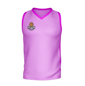Camiseta de Baloncesto Personalizada Sublimada, Transpirable, de Secado Rápido, Ligera, Talla Grande, Unisex, para Verano, con Diseño Personalizado, Color y Nombre del Equipo - Product Image 1