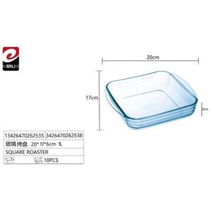 Bandeja y Plato para Hornear de Vidrio Cuadrado de 20*17*6cm - Product Image 3