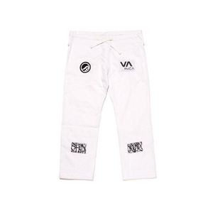 Lote de Shoyorol de Alta Calidad # Conjunto de Kimono de Jiu Jitsu Brasileño RVCA Blanco 105, 100% Algodón, Uniformes de Artes Marciales Shoyorol - Product Image 3