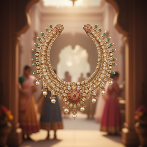 Floral Indian Vanki Design Fashion Body Jewelry - Product Image 3
