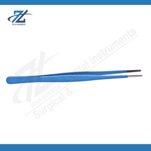 Pinces chirurgicales standard 21 cm en acier inoxydable à mâchoires droites dentelées, réutilisables, fabriquées au Pakistan - Product Image 3