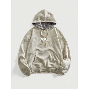 Sudadera con capucha unisex de alta calidad con lavado ácido, bordado de espina personalizado, estilo vintage, oversize, streetwear - Product Image 1