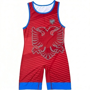 Combinaison de lutte pour homme, imprimé aigle bleu, ajustée, une pièce, séchage rapide, polyester, uniforme pour arts martiaux adultes - Product Image 6