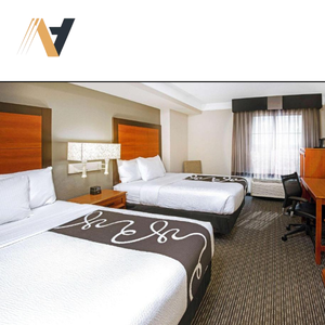 Meubles d'hôtel intemporels de la marque La Quinta Hotel - Style calme en MDF-LPL-placage pour ensembles de chambre à coucher provenant d'une usine au Vietnam - Product Image 3