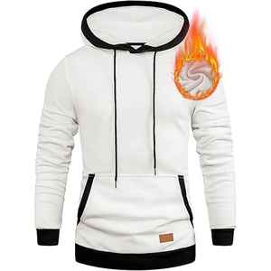 เสื้อฮู้ดดี้ผู้ชายไซส์ใหญ่ คุณภาพสูง ออกแบบมืออาชีพ รับทำตามสั่ง โปรโมชั่นพิเศษ โลโก้เปล่าแบบกำหนดเองได้ - Product Image 3