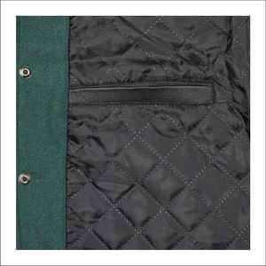 Blousons universitaires respirants pour hommes grandes tailles, personnalisables avec logo, style Letterman uni, vente en gros, blousons vierges - Product Image 5