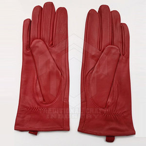 Gants en cuir à écran tactile pour hommes, design tendance, pour l'hiver, utilisation en extérieur, doublure en laine, respirants, haute qualité - Product Image 2