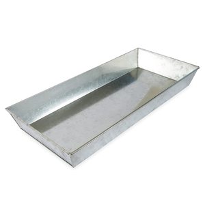 Plateau décoratif galvanisé long pour la décoration de la maison, design personnalisé, plateau de service robuste - Product Image 5