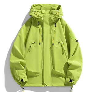 <b>Men</b>’s Branded Cargo <b>Jacket</b> with Custom Logo Print – Stylish <b>Utility</b> Coat with Premium Craftsmanship for Modern <b>Men</b> - Product Image 2