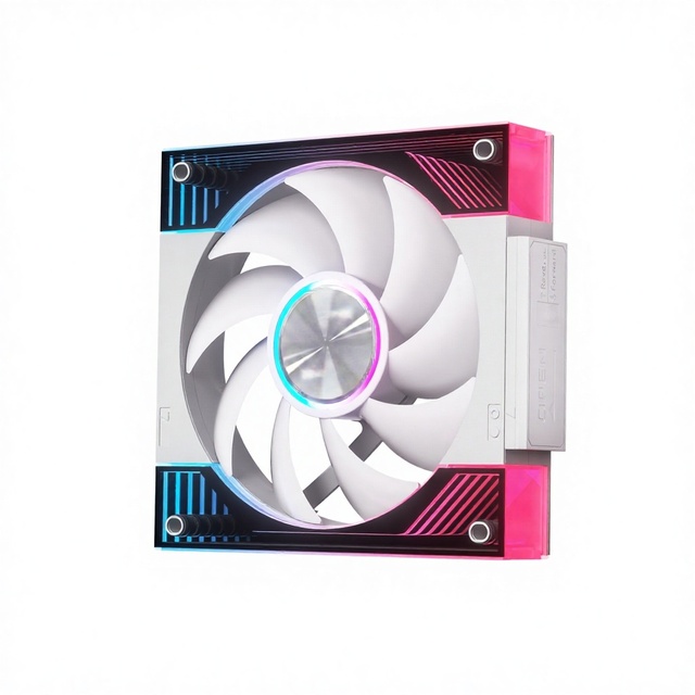Jungle Leopard Interstellar V3 SE 120mm Ball Bearing ARGB Case Fan Infinity Mirror Modular PWM Quiet 55CFM PC Case