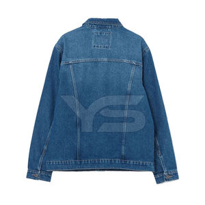 Veste décontractée pour homme, coupe régulière, séchage rapide, respirante, coupe-vent, doublure en coton, col classique, fermeture à boutons recouverts - Product Image 2