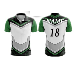Conjunto de Uniforme de Cricket Sublimado Personalizado para Hombre, Tallas para Adultos, Camiseta de Cricket de Manga Corta y Pantalones, Precio Económico, OEM - Product Image 4