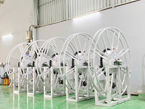 Custom 12V 500W Aluminum <b>Hose</b> Reel 2 <b>Inch</b> Single Wrap for Petrol Service Equipment OEM ODM <b>1</b> Year Warranty - Product Image 5