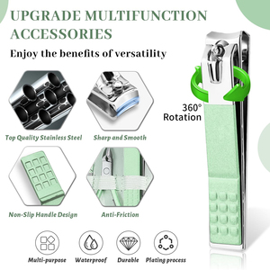 Salon Grade <b>Nail</b> Care Tools Kit Professional Stainless Steel Manicure and Pedicure Set Wholesale Finger Toe Clipper Set - Product Image 3