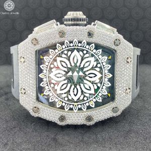 Reloj de Lujo para Hombre Charm, Caja Cuadrada de Acero Inoxidable, Movimiento Mecánico, Esfera de 40 mm, Cronógrafo, Resistente al Agua 10 Bar - Product Image 1