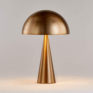 Large gamme de produits, lampe de bureau en forme de champignon très vendue, poids 2 kg, lampe de table en laiton avec garantie d'un an au prix le plus bas - Product Image 1