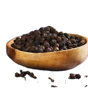 Phalco Spices Vietnam Company's Very Spicy Black Pepper Especias redondas secas individuales Tipo de procesamiento crudo 24 meses Vida útil