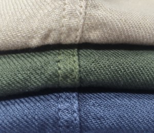 Premium Quality Carded Woven Twill <b>Fabric</b> 100% Cotton Slub Twill Both Direction <b>Medium</b> Weight 210g/m - Product Image 3