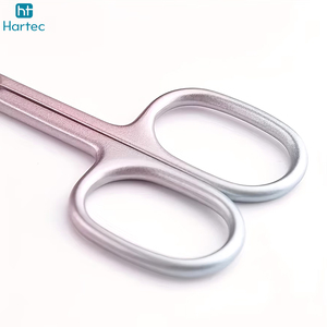 Custom Logo Cuticle <b>Trimmer</b> Ultra-Fine Mirror Polish Latest Design Beauty Grooming Tool Stainless Steel Manicure Scissors - Product Image 5