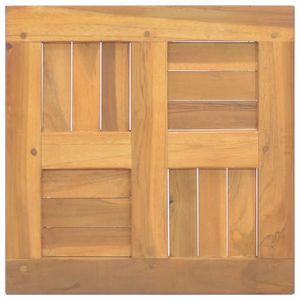 Tavolo in legno massello Teak 15.7 quadrato "x 15.7" x 1 "pollici - Product Image 2