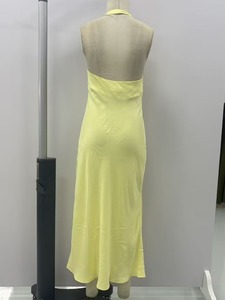 Wedding Guest Evening Gown Women's Spring <b>Summer</b> Loose Fit Minimalist Formal <b>Dress</b> - Product Image 2