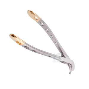 CLASTY INSTRUMENTS Forceps dentaire universel Excel pour molaires inférieures, poignée dorée, pinces chirurgicales Classe I - Product Image 3