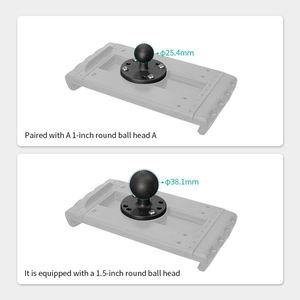 High Grade Reinforced Nylon Universal Compatible <b>Tablet</b> Pc Stand <b>Holder</b> Dashboard - Product Image 5