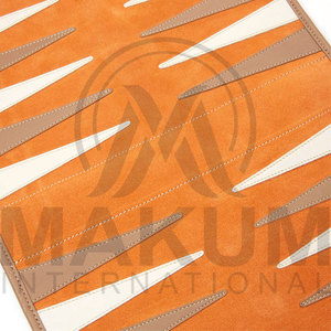 Juego de Backgammon Enrollable Estilo Viaje - Backgammon de Cuero PU - Juego de Mesa Clásico Plegable - Product Image 3