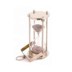 Hot Sale Souvenir Holiday Metal Glass Gift Timer <b>Decoration</b> Ornaments <b>Sand</b> Waterproof Plastic Game Timer 3-5 Minute Hourglass - Product Image 4