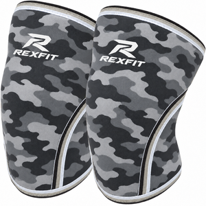 Private Label <b>Knee</b> Sleeves for Powerlifting Gym Workout Squats Fitness <b>Compression</b> <b>Support</b> OEM ODM Supplier - Product Image 1
