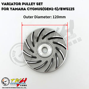 Polea de Competición para Motoneta TWH CYGNUS125 para Motocicleta YAMAHA - Product Image 4