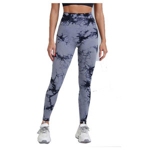 Custom High Waisted Workout Nylon Spandex Leggings for Women Customized Breathable Active Wear Gym Yoga Pants - Product Image 2
