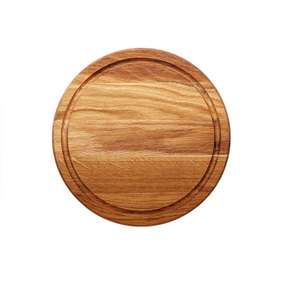 Tabla de cortar rústica de madera para cortar frutas, verduras y carne, tabla de cortar y charcutería con acabado liso, accesorios de cocina - Product Image 3