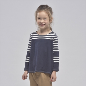 ODM Sustainable Simple Casual Design Long Tops for Girls Age up to 8 - Product Image 3