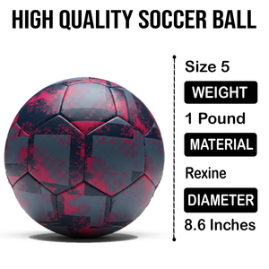 Factory Wholesale Classic Breathable PVC Soccer Ball Custom Logo Training High Quality Hand-Stitched Eco-Friendly Rubber Bladder - Product Image 2