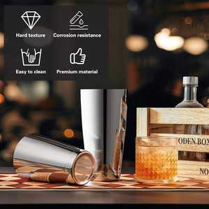 Juego de Cocteleras de Acero Inoxidable Estilo Clásico para Envío a Granel, Capacidad de 18/28 oz, Coctelera Boston Ecológica para Bartending - Product Image 4