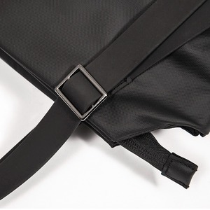 Sac fourre-tout en cuir décontracté, grande capacité, sac à bandoulière, sac à main noir, sac quotidien - Product Image 5