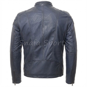 Vestes en cuir pour homme sur mesure avec logo personnalisé, design de votre choix, veste d'hiver tendance pour homme à bas prix - Product Image 2