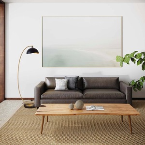 โคมไฟตั้งพื้นทรงโค้งร่วมสมัย พร้อมหัวปรับได้และฐานหนัก สำหรับให้แสงสว่างข้างโซฟา - Product Image 3