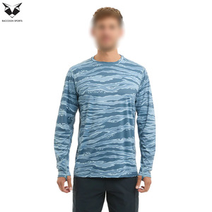 Camisetas de Pesca Sublimadas Personalizadas de Manga Larga, Transpirables, de Secado Rápido, Jersey de Pesca de Alto Rendimiento con Protección UV UPF 50+ - Product Image 3