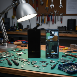 Pack de service de remplacement d'écran complet gris pour Galaxy S20 Ultra 5G - Product Image 2