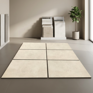 Ciment 600x600mm Pavés en porcelaine d'extérieur 2cm Antidérapant Heavy Duty pour le jardin Carreaux de sol en céramique écologiques - Product Image 6