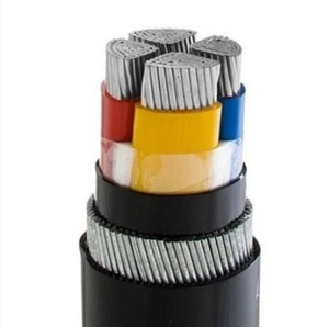 สายไฟฟ้าหุ้มฉนวนอะลูมิเนียมแบบตีเกลียว 600V PVC ทรงกลม พร้อมเกราะป้องกัน - Product Image 1