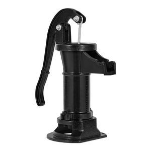 Pompa d'Acqua Manuale Antica in Ghisa, Sollevamento Massimo 25 Piedi, Connessione NPT 1 1/4, Facile Installazione - Product Image 1